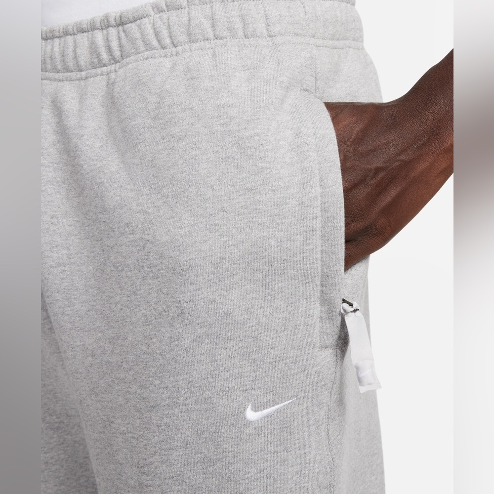Nike Solo Swoosh Fleece Oversized Sweat Pants S - Picture 3 of 14